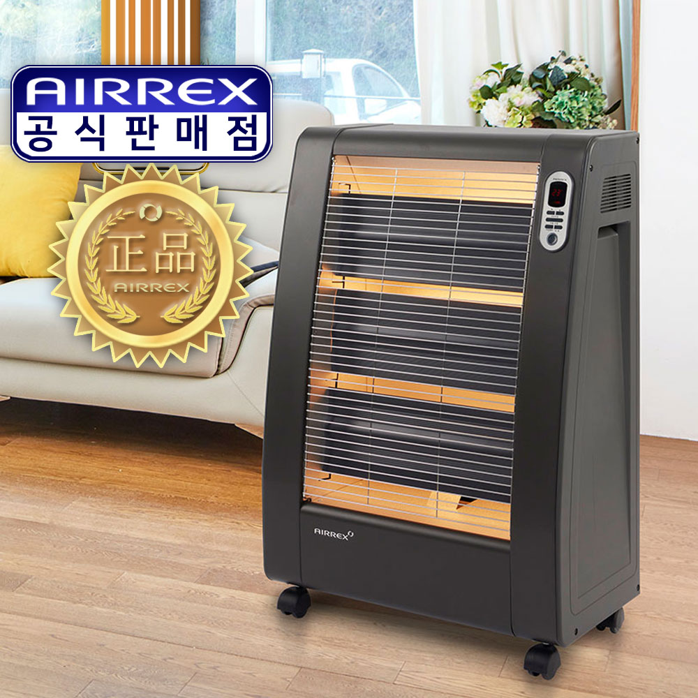 에어렉스 원적외선 이동식 전기히터 업소용 사무실 전기난로 교회 사찰 창고 난방기 AH-730M 339,000원