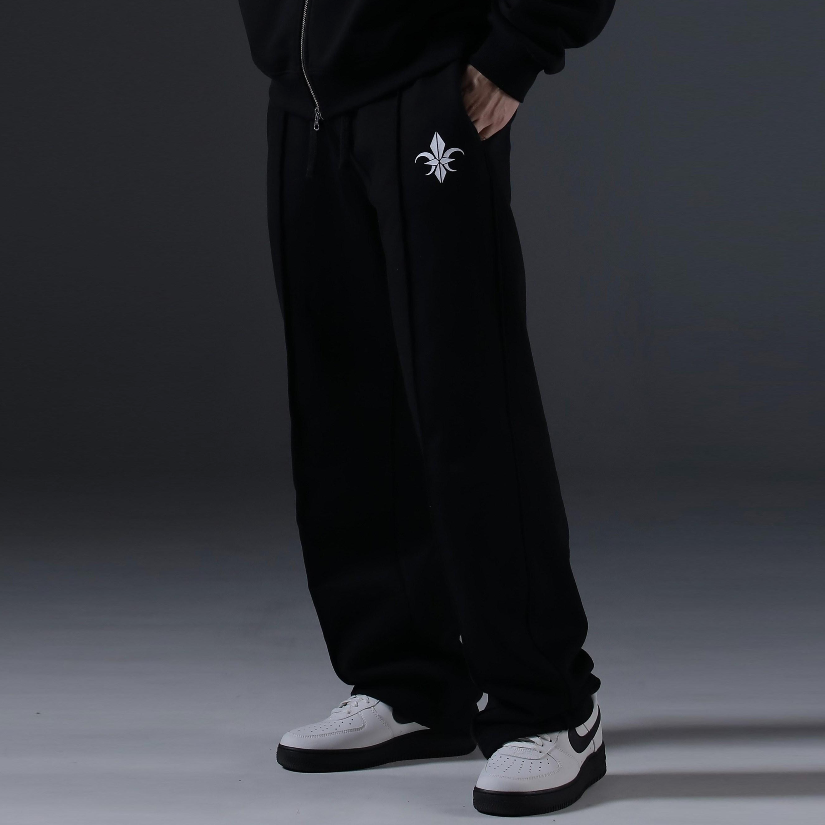 카미드 레터링 원턱와이드팬츠 스웻 벌룬 팬츠 짐웨어바지 64,500원