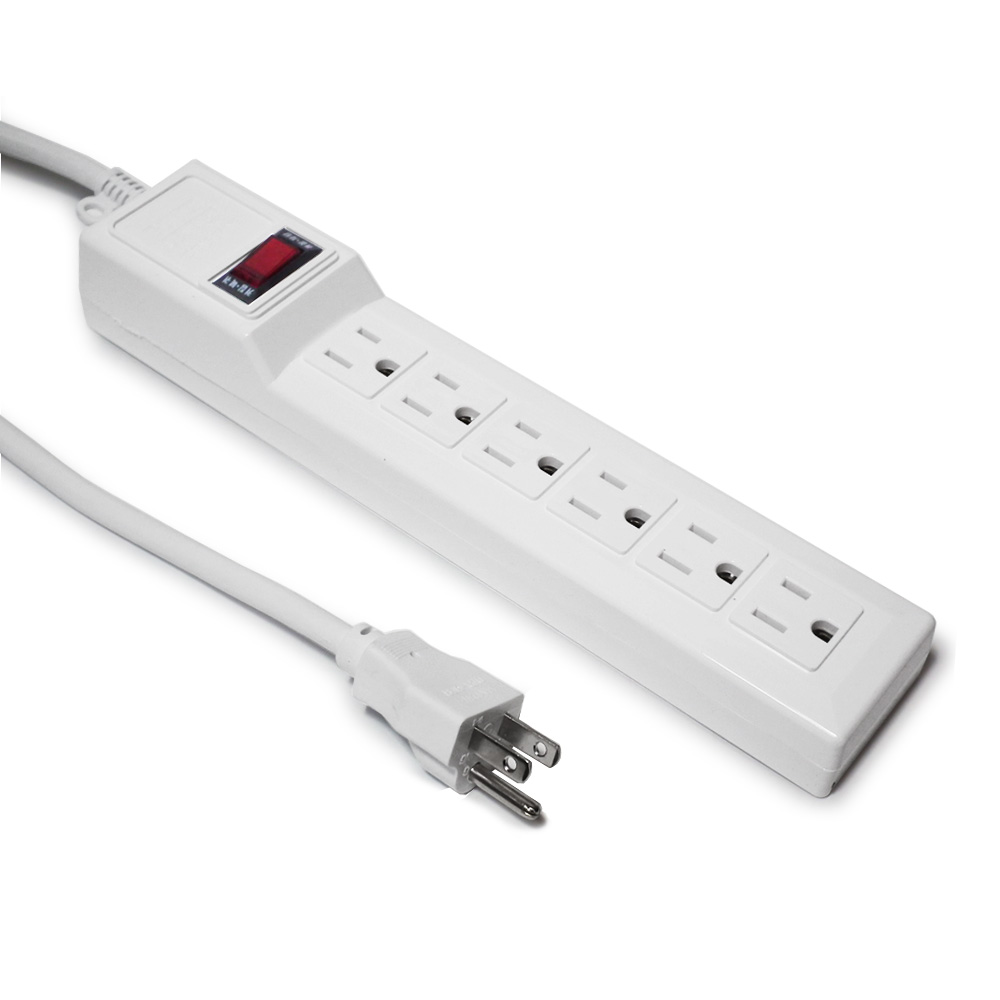 110V 멀티탭 과부하차단 접지 6구 멀티탭 1.5M 3M 5M 일본 미국 콘센트 13,300원