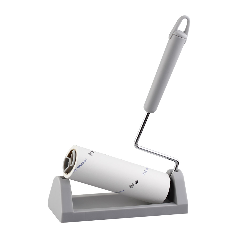 사선컷팅 테이프클리너 핸들+리필 160mm 돌돌이 리필 먼지 애완동물 털제거, 1세트 4,000원