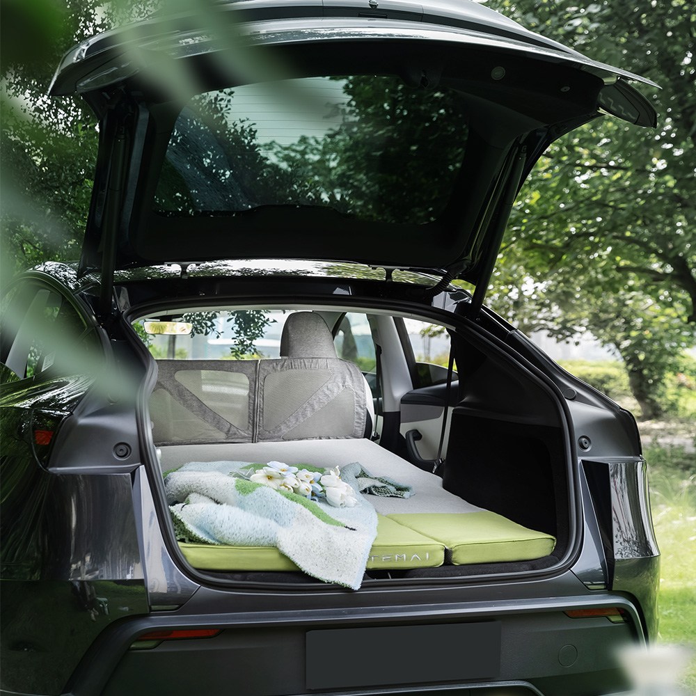 TEMAI 테슬라 모델 Y /모델 Y 주니퍼 전용 뒷좌석 차박 메모리폼 매트리스 싱글.더블 쿨링형, 차량용 캠핑 매트, 모델Y/모델Y 주니퍼 319,800원