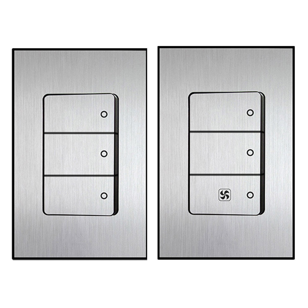 보에담 스위치 3구 1로 점프선 내장 + 3구 환풍기 점프선 내장 세트 19,400원