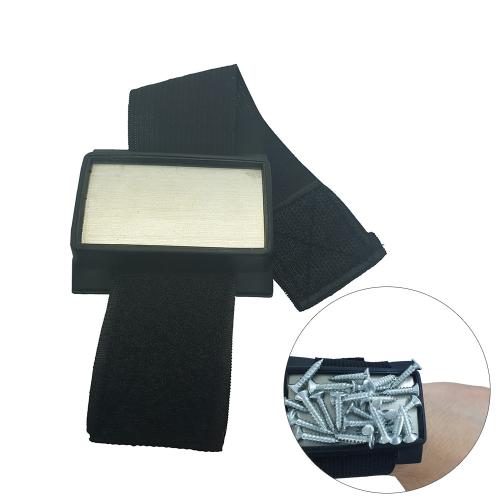 툴맨 손목 아대 공구 걸이 초강력 자석 마그네틱 밴드 팔찌 볼트 너트 피스 비트 수납 픽업 편의성 편리성 기타 수공구 수작업공구 6,200원