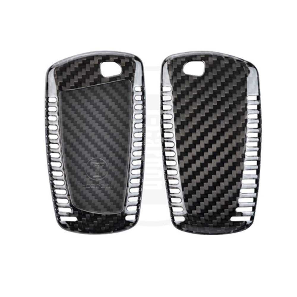 두두카 BMW 차량용품 3시리즈 F30 리얼 카본 차 키케이스 스마트 케이스 커버 열쇠고리 320d 320i 330i 호환, 1-A.블랙 에어벤트형 42,000원