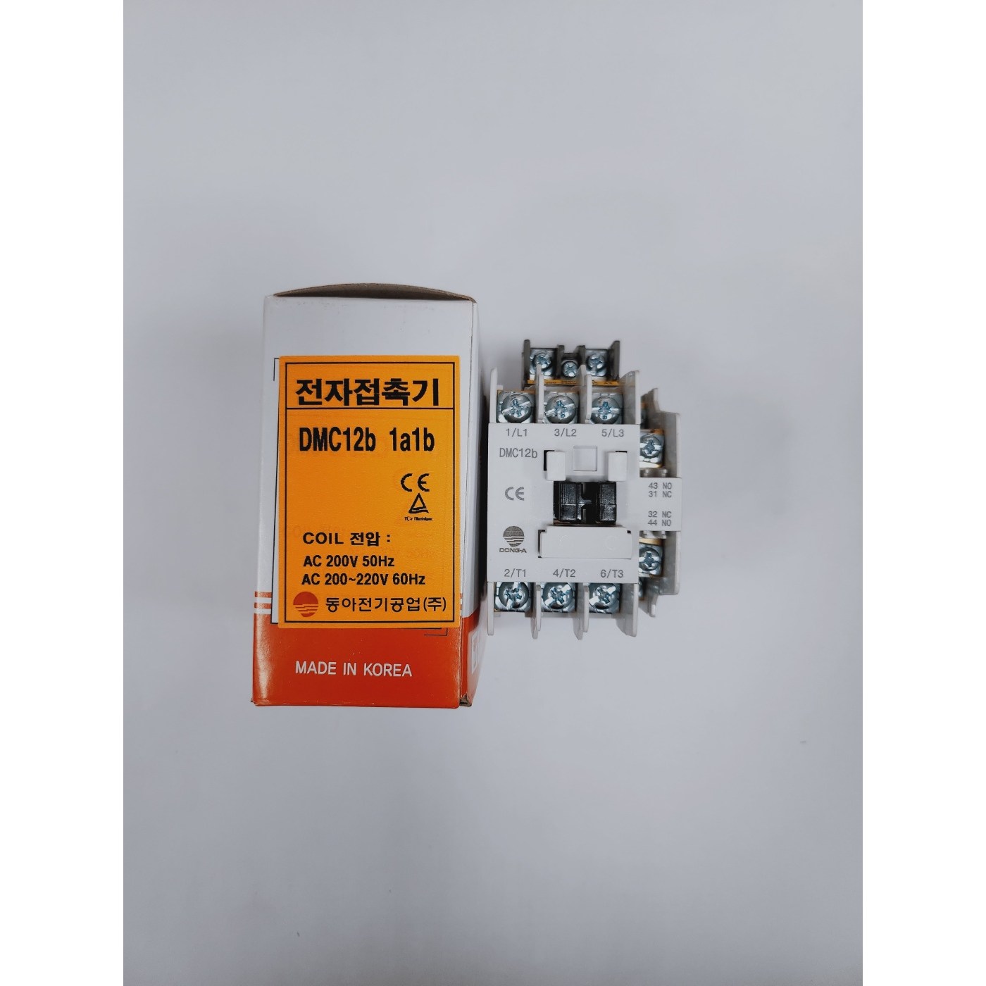 동아전기공업 DMC12b 1a1b 전자접촉기 일반형 마그네트 국산 9,360원