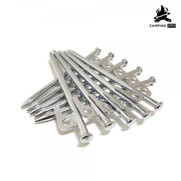 강철 단조팩 텐트팩 타프팩 캠핑팩 지주팩 30cm 40cm 2,000원