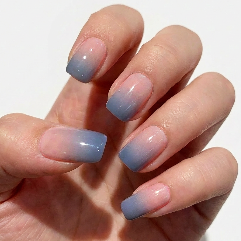 쿠말 젤네일 스티커 네일 스트립 세트, 1개, 미스티블루 5,030원