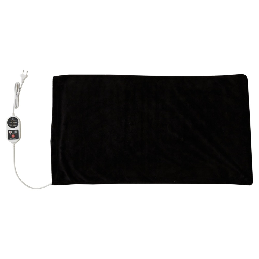 더안 원적외선 항균 탈취 전기 온열 허리 배 찜질 안마매트 극세사 커버 대, DHF-JJ300, 블랙 79,800원