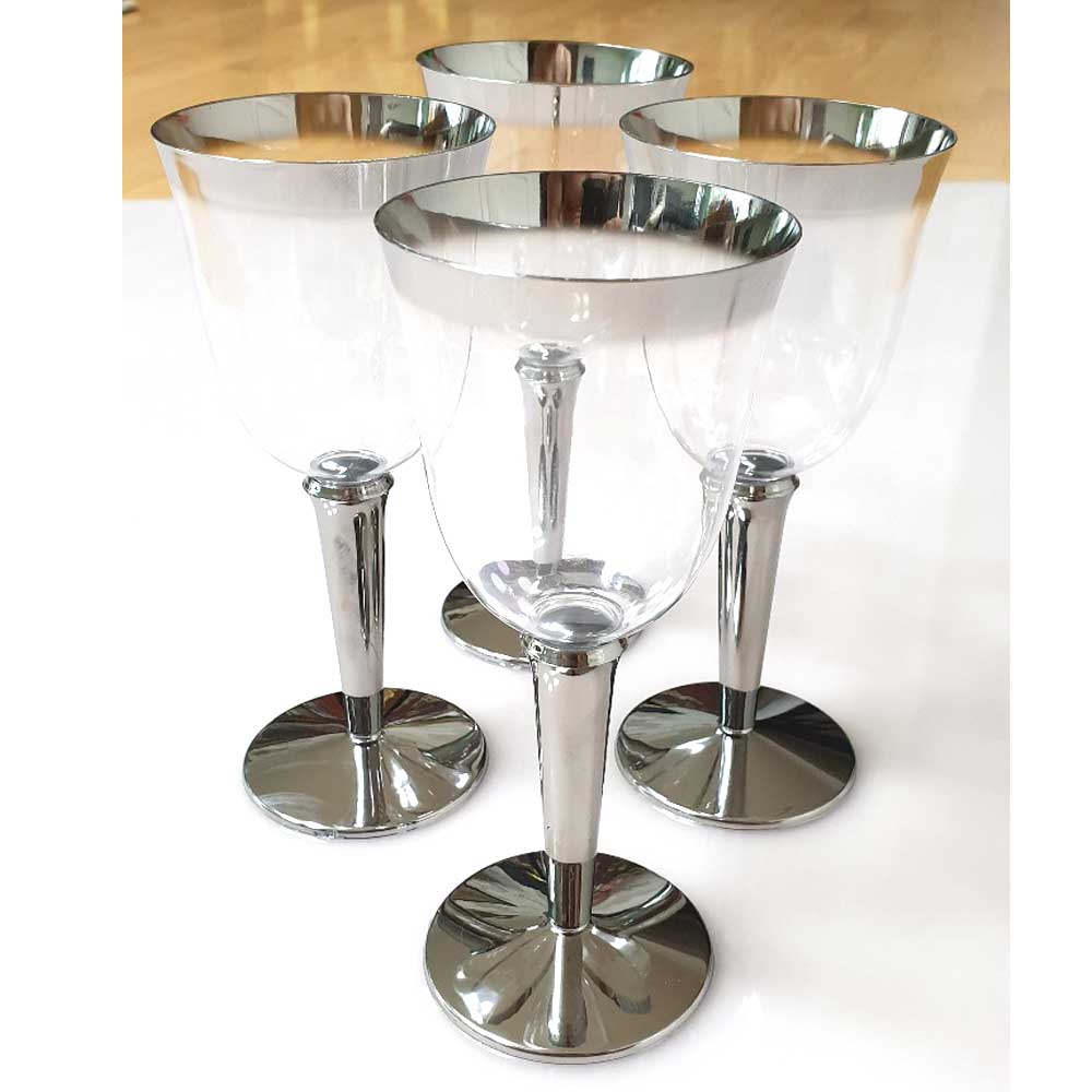 플라스틱 와인잔 4p 캠핑 와인잔 술잔 와인컵 파티컵 8,200원