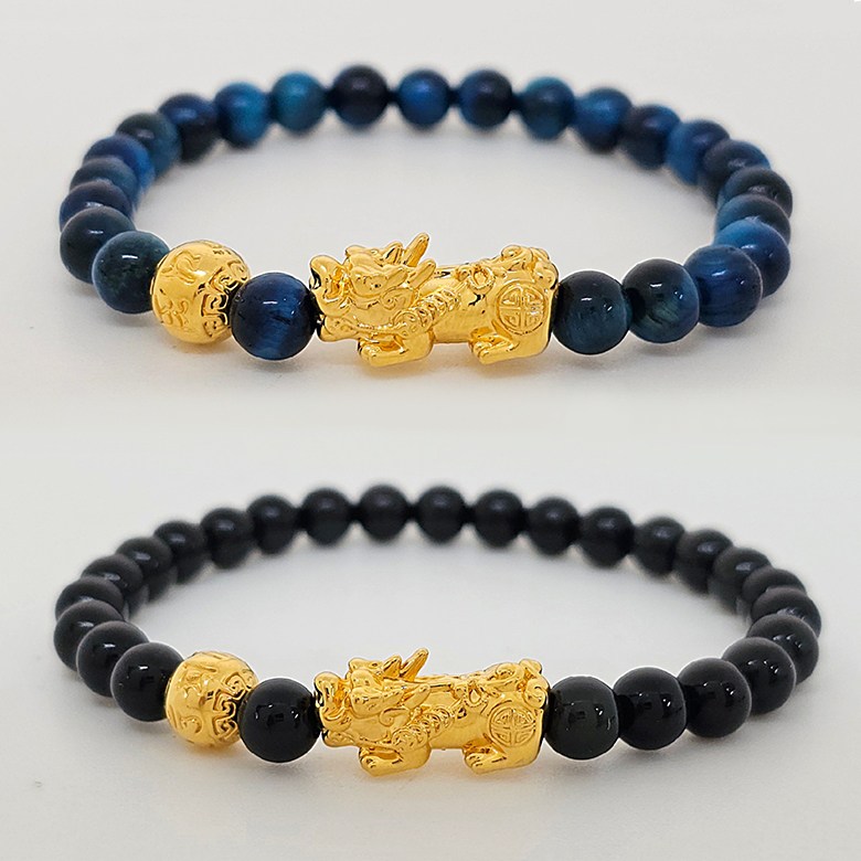 스타일돈나 24k 순금 금재 비휴 재물복 금전운 성공운 사업운 남성 행운 원석 팔찌 538,000원