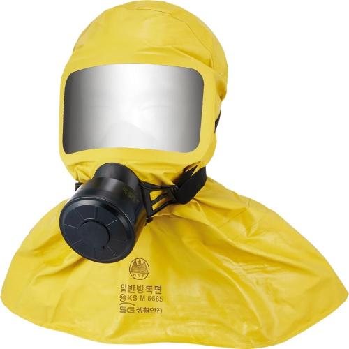 SG생활안전 일반방독면-화생방마스크 SG1000HC 두건형 54,310원