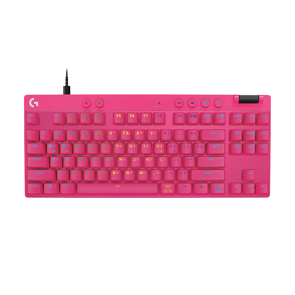로지텍 PRO X TKL RAPID 래피드 트리거 유선 텐키리스 게이밍 키보드 259,000원