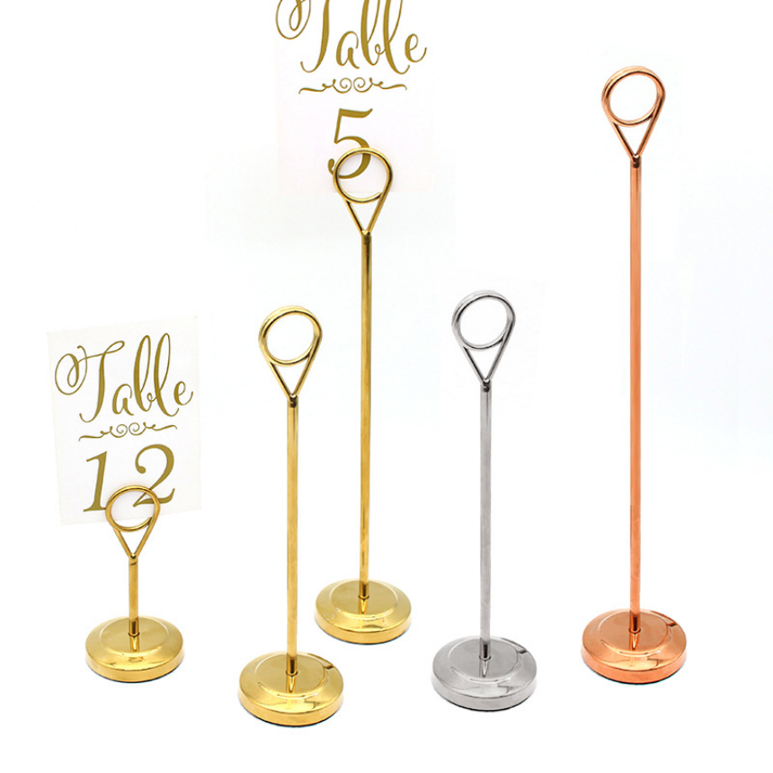 명함 메탈 홀더 스탠드 메뉴판 메모 꽂이 안내문 거치대 고급형 1P, 1개 2,800원