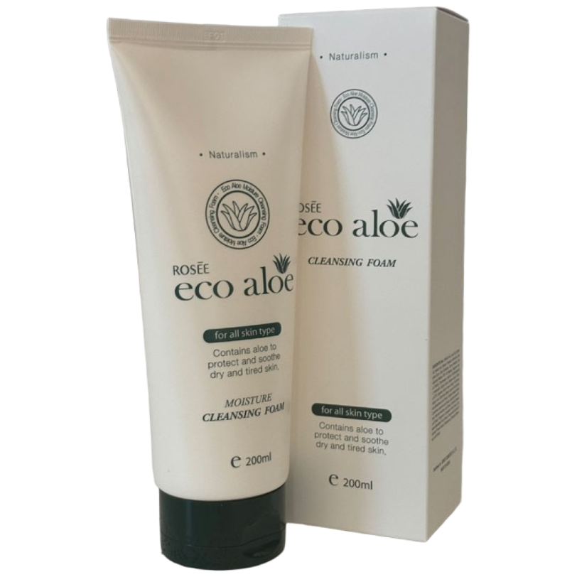 로제화장품 에코 알로에 모이스춰 클렌징 폼, 2025 NEW X 2개 판매상품, 2개, 200L 30,000원