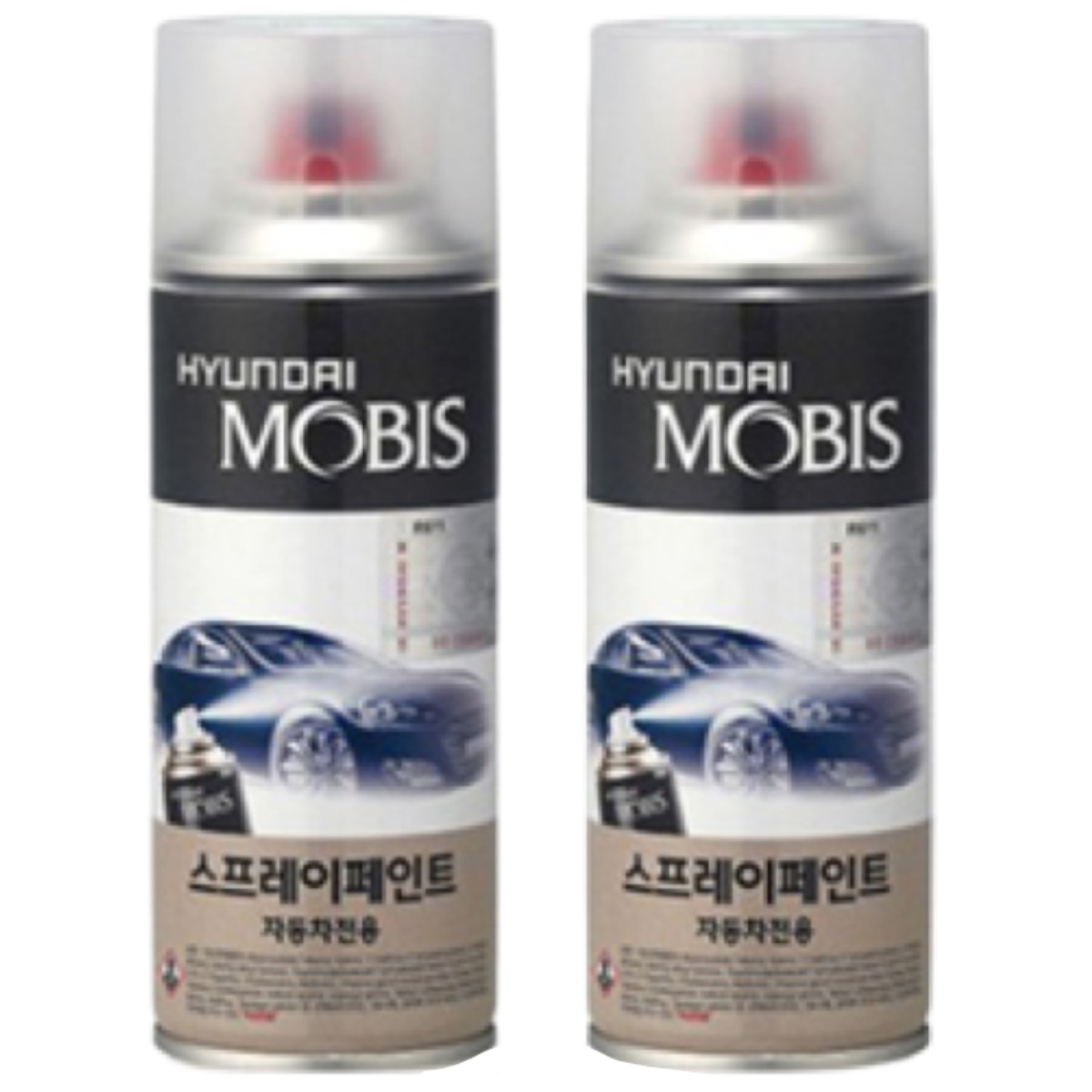 순정품 기아 올뉴카니발 SWP 스노우화이트펄(2개가 한세트) 스프레이 자동차 도색 차량용 카페인트 24,000원