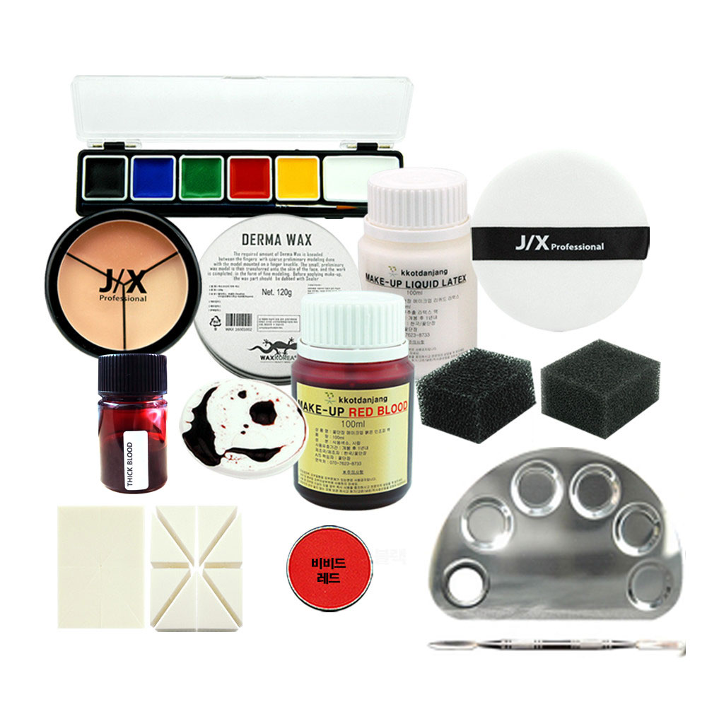 꽃단장 할로윈 특수분장용품 11종세트 77,000원