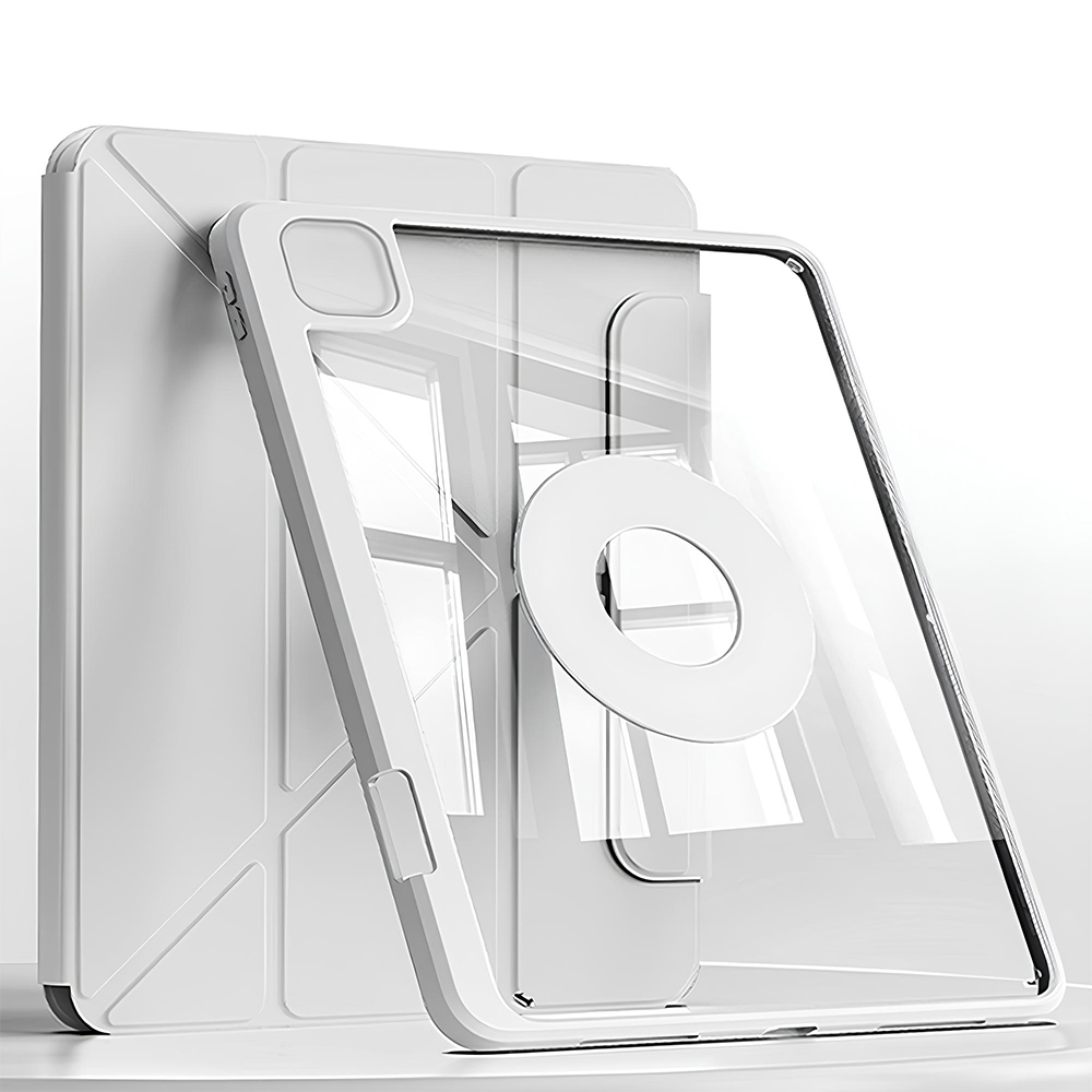 UB 아이패드 호환 분리형 백커버 2 in 1 마그네틱 스마트 케이스 접이식거치 펜슬수납, 그레이, 1개 28,960원