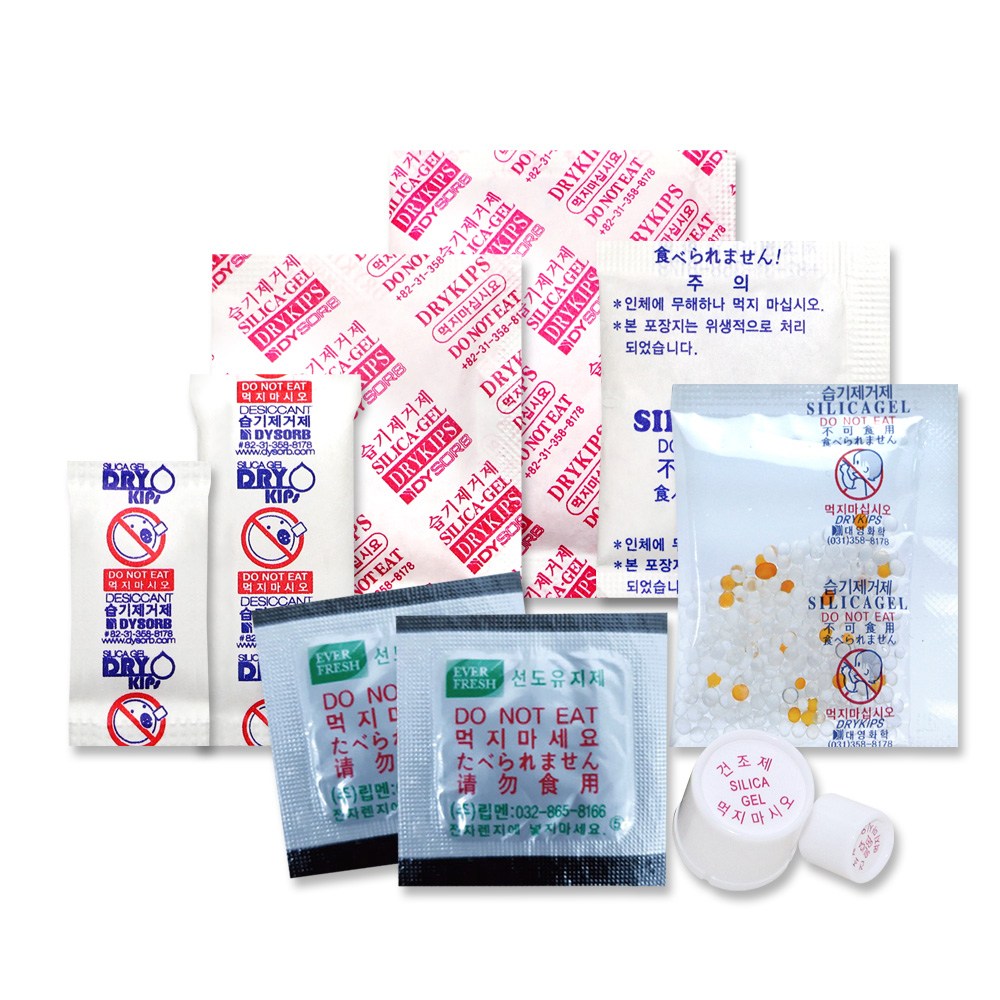 식품용 실리카겔 제습제 산소흡수제 신선도유지제 (소량) 1,000원
