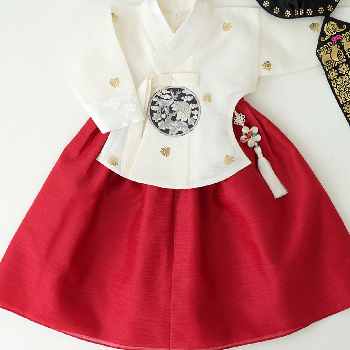 금박당의 빨강치마 고급 여아한복 (백일~10호) 어린이 키즈 돌한복 유아 아동한복 71,000원