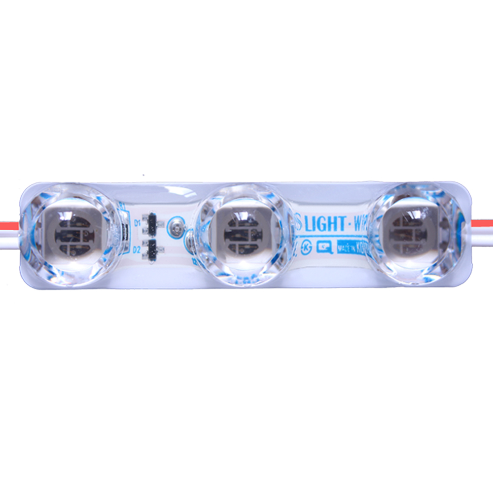LED 3구모듈 간판LED, 1개, 24V 렌즈형 SS 3구모듈 청색 1,950원