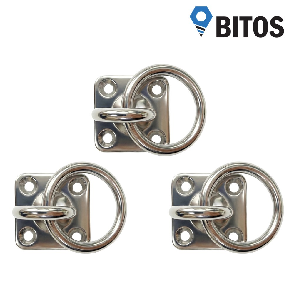 스텐고리 스텐 링 고리 회전 다용도 캠핑용 스테인리스 링고리, 3개, 실버 (중) 19,900원