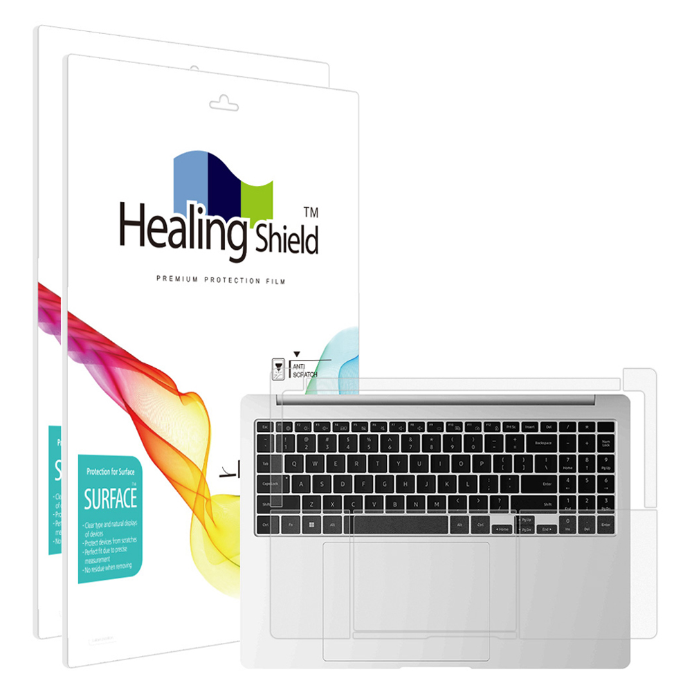 힐링쉴드 갤럭시북5 프로 무광 팜레스트 터치패드 필름 NT960XHA 15,000원