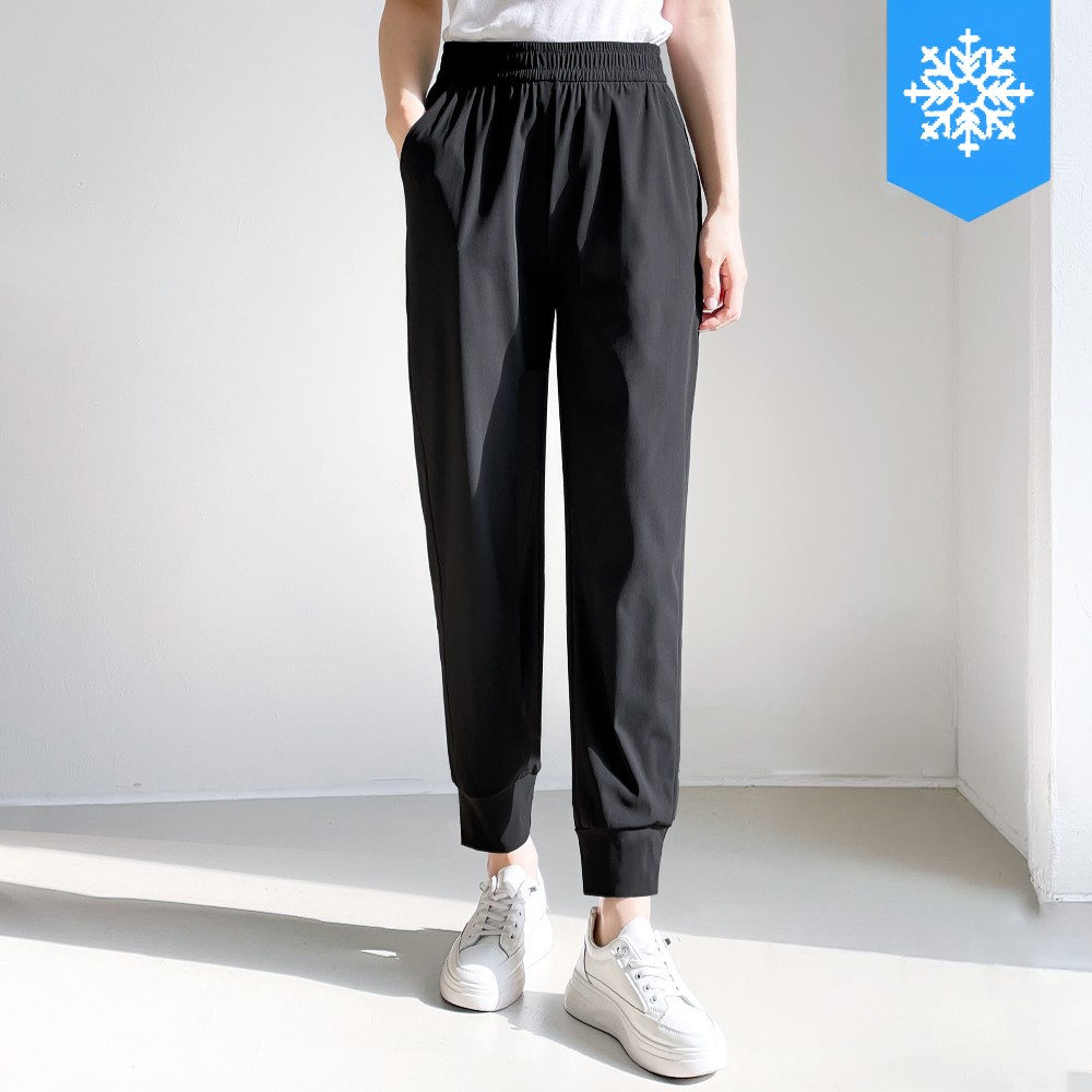 간절기 트레이닝 조거팬츠 여성 트레이닝바지 링클프리 기계세탁가능 women pants 14,350원