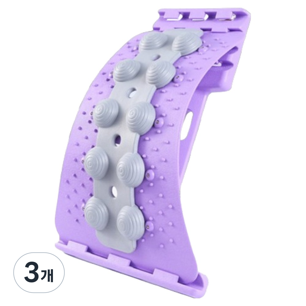 디유라 볼록 지압 허리 스트레칭 기구 퍼플, 3개 41,670원