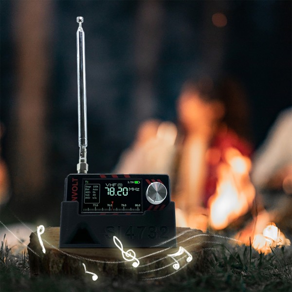 ATS MINI SI4732 DSP 라디오 수신기 케이스(내장형 사운드 가이드 그루브 포함) 편리한 스탠드 3D 프린트 15,200원