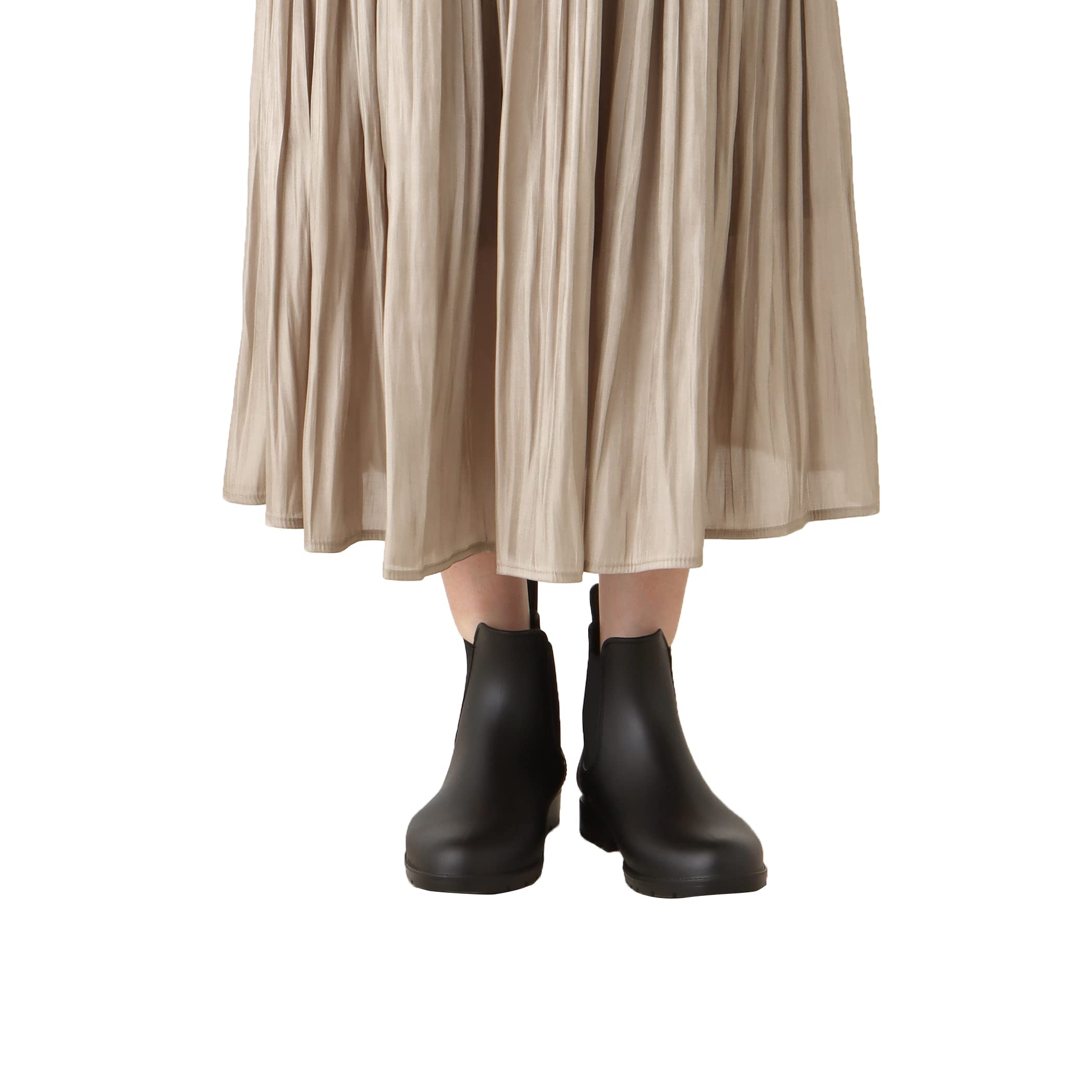 [ 애프터눈 티 리빙 ] AfternoonTea LIVING 레인슈즈 HP46 사이드 고어린 부츠 블랙 96,240원