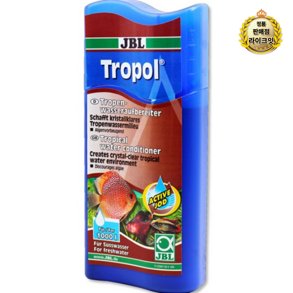 라이브 JBL 관상어 트로폴 블랙워터 수질 안정 산란촉진제 120,080원