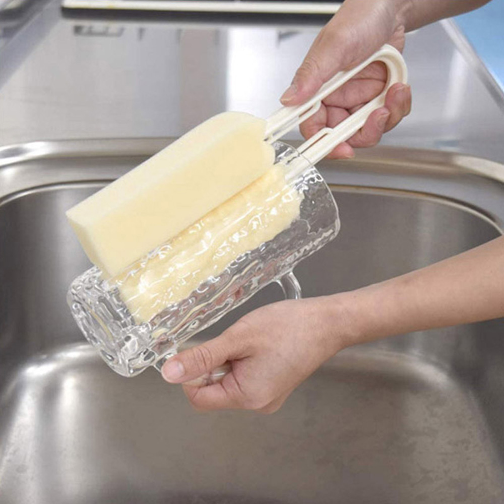 아즈마 물병 텀블러 세척 스펀지 세척솔 설거지솔 브러쉬, 1개, 아즈마 고쉬 컵크리너 S+L 2종세트 21,800원