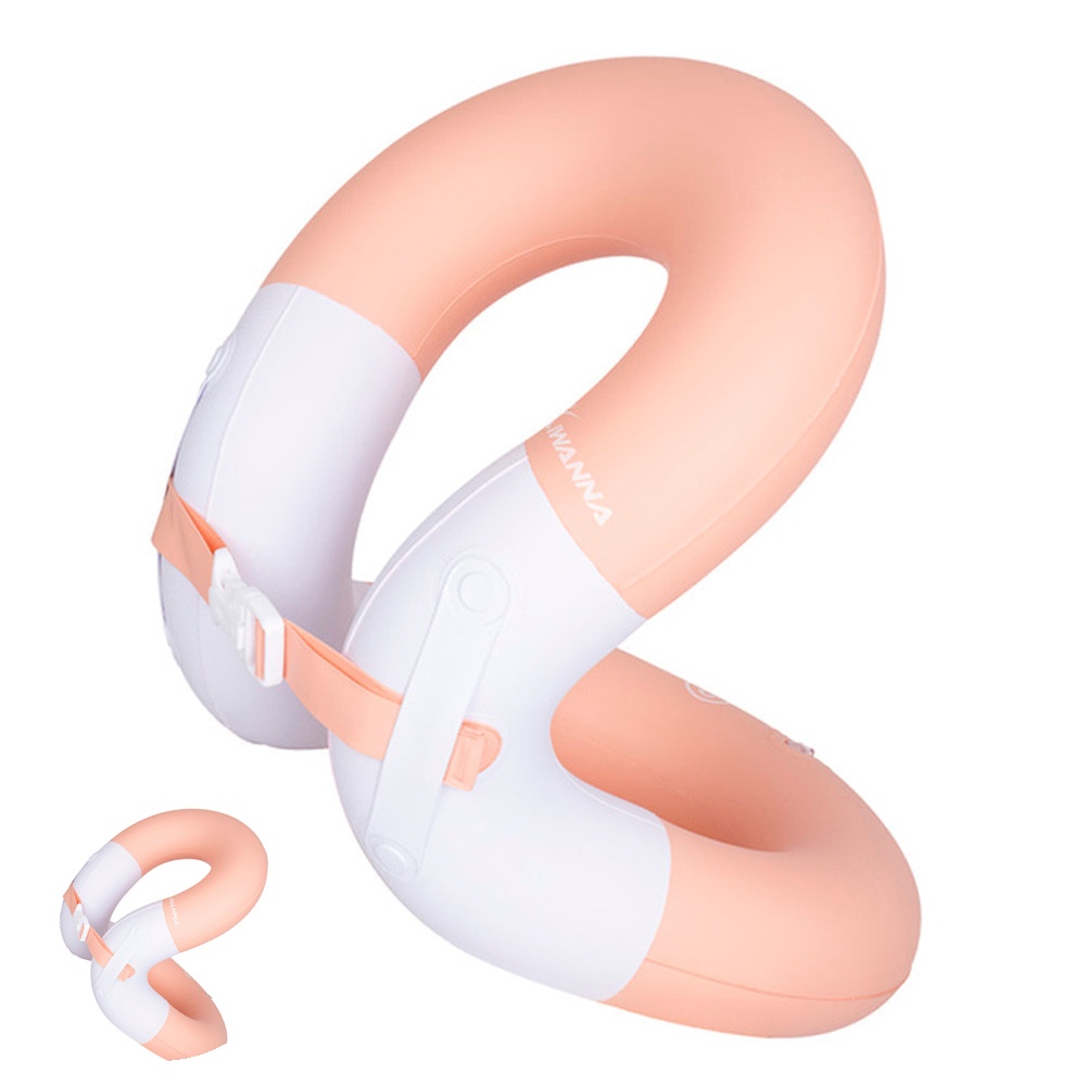 [구마누] 어린이구명조끼40kg 초등학생구명조끼 주니어구명조끼 넥튜브 더블 에어넥튜브 50kg 코랄 핑크 튜브 물놀이 물놀이용품 28,900원