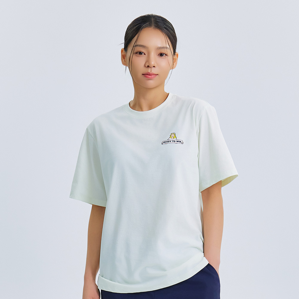 빅터 팀 크루 오버핏 배드민턴 티셔츠 VT25ATS022U 30,000원