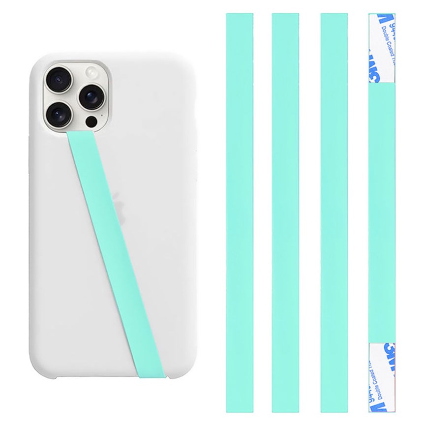 808 실리콘 휴대폰 핑거 그립 고탄력 스트랩, 4개, 민트 7,800원