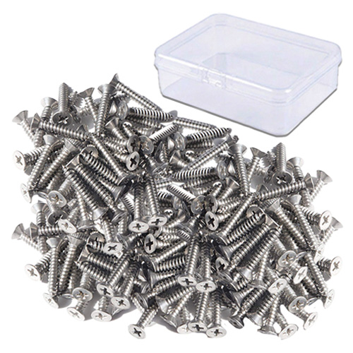 OON 304 스텐 접시머리 십자 나사 피스못 270p 세트, 1세트 7,000원