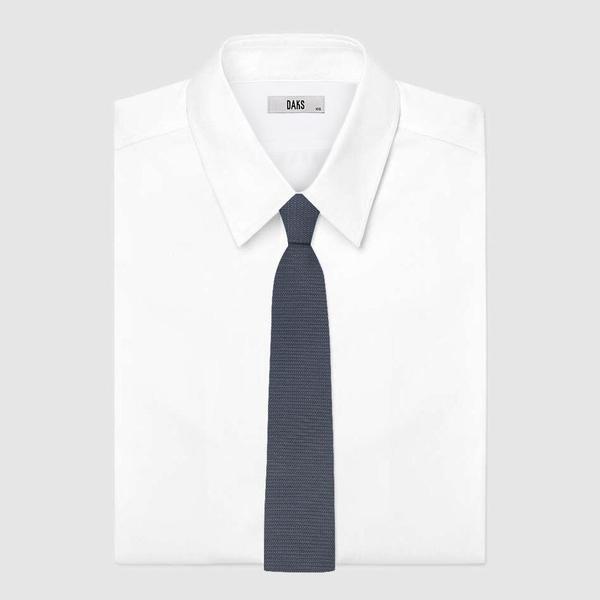 닥스 25FW 실크100 솔리드 자카드 슬림 넥타이 네이비 아이보리 그레이 3종 택1 NIU436 BOG027 112,500원