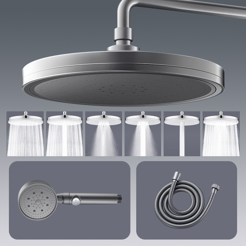 다기능6단계 출수모드 레인헤드 고수압 샤워기헤드 수압상승 샤워기해바라기 샤워기 + 핸드샤워기 + 메탈 샤워 호스 1.5m 36,800원