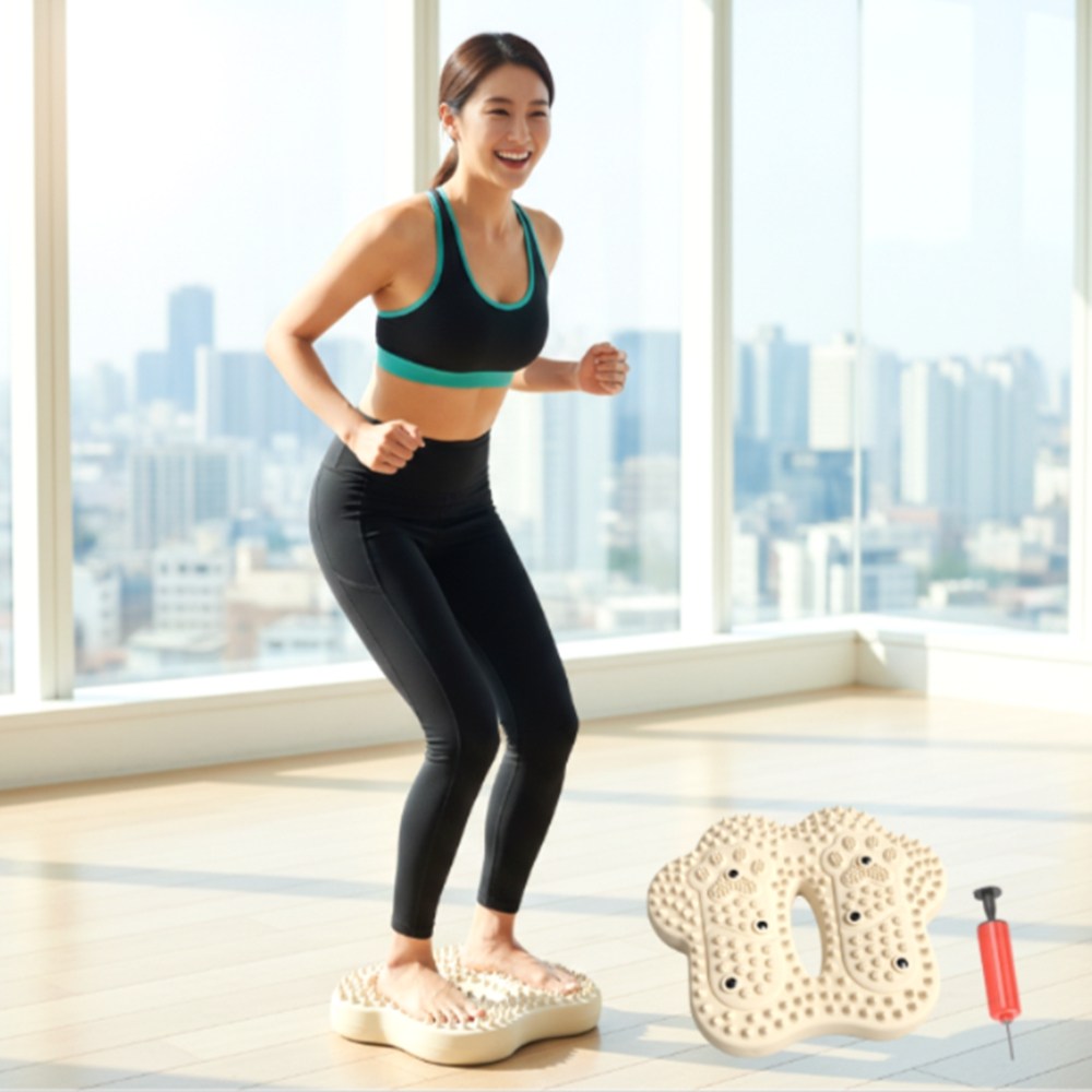 이숍 다이어트 밸런스볼 에어스텝퍼 코어운동 발지압 쿠션 패드 24,800원