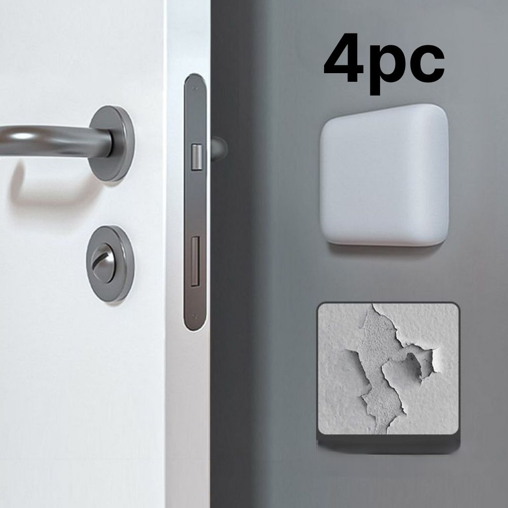 뿌리담 실리콘 보호패드 문보호 도어충격 문쾅 소음 방지 실리콘 스티커, 4개, 1세트, 화이트 7,980원
