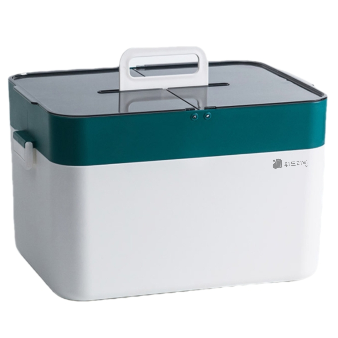 위드리빙 가정용 구급상자 초록 17,520원