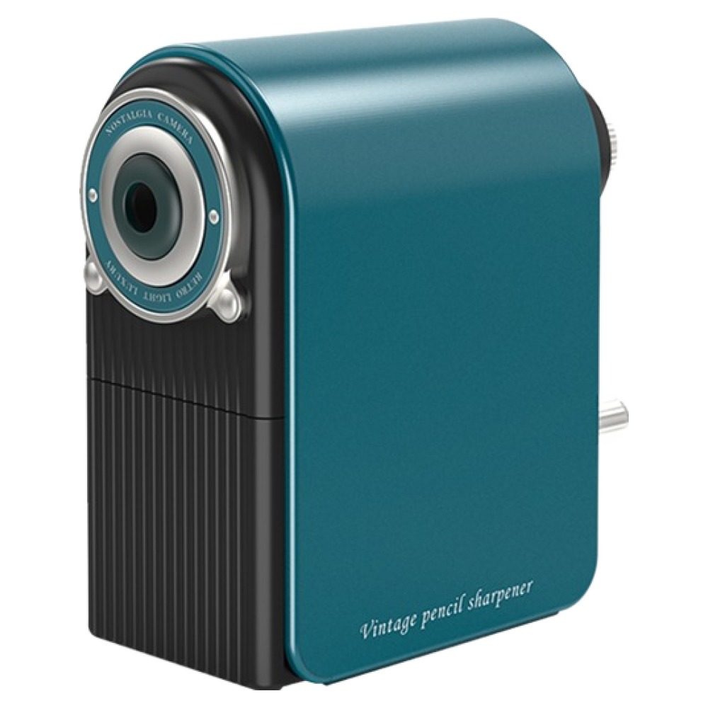 델리 7단 심조절 전문가용 빈티지 미술 연필깎이, 빈티지그린, 1개, 현재가 15,600원