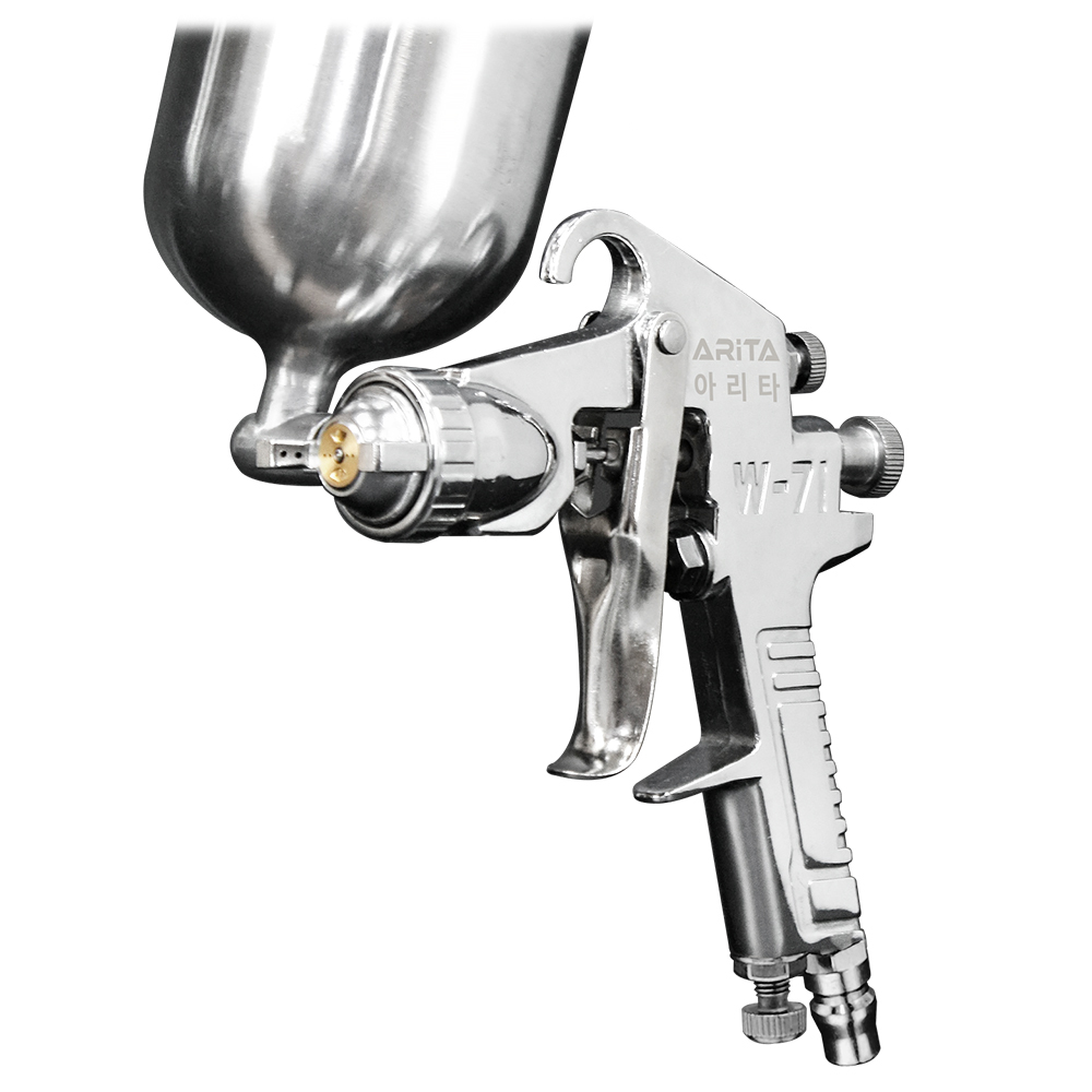 아리타 에어 스프레이건 도료컵포함 W-71G 중력식 페인트 후끼 25,900원