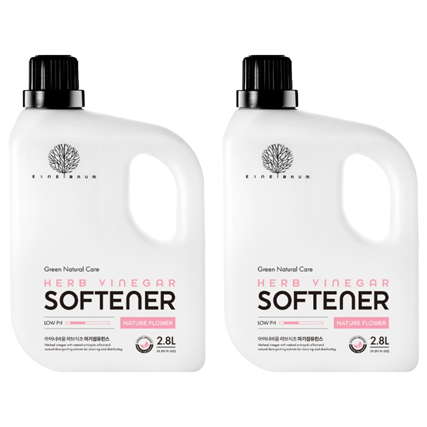  아이너바움 아기섬유린스 네이처플라워, 2개, 2.8L 31,260원