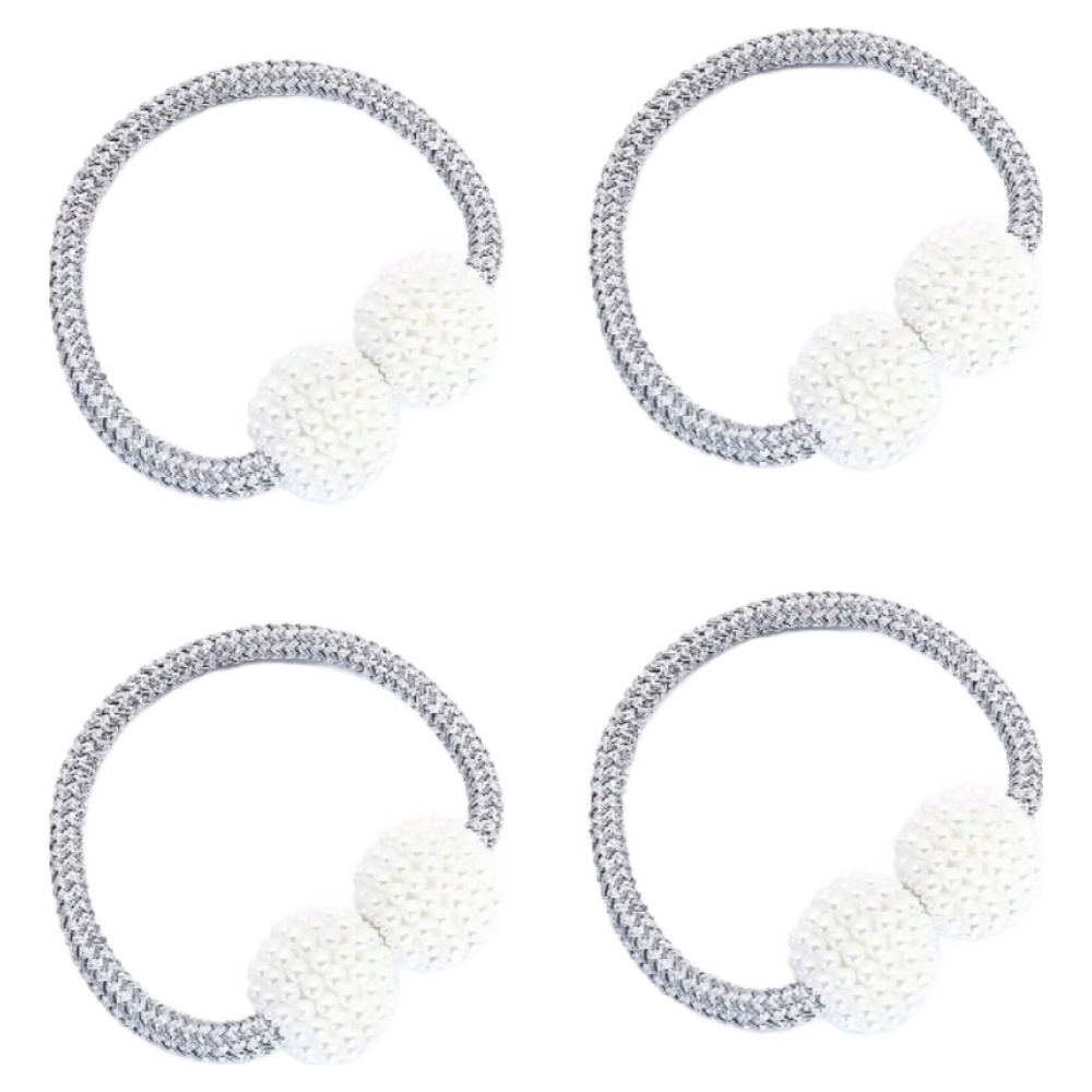 타이드코 심플한 마그네틱 커튼홀더 FREE, 그레이, 4개 5,000원