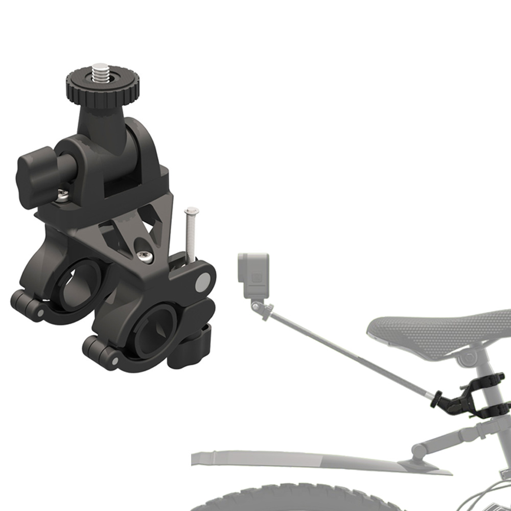 파이프 설치 1/4 클램프 자전거 안장 인스타360 오즈모 360 고프로 액션캠 모터바이크 셀피스틱 셀카봉, 1개, AC-C27 25,000원