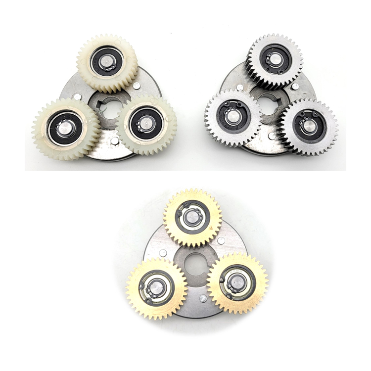 전기자전거 유성기어 36T 세트 허브모터기어 수리부품 3종 47.5MM 나일론 메탈 구리 27,500원