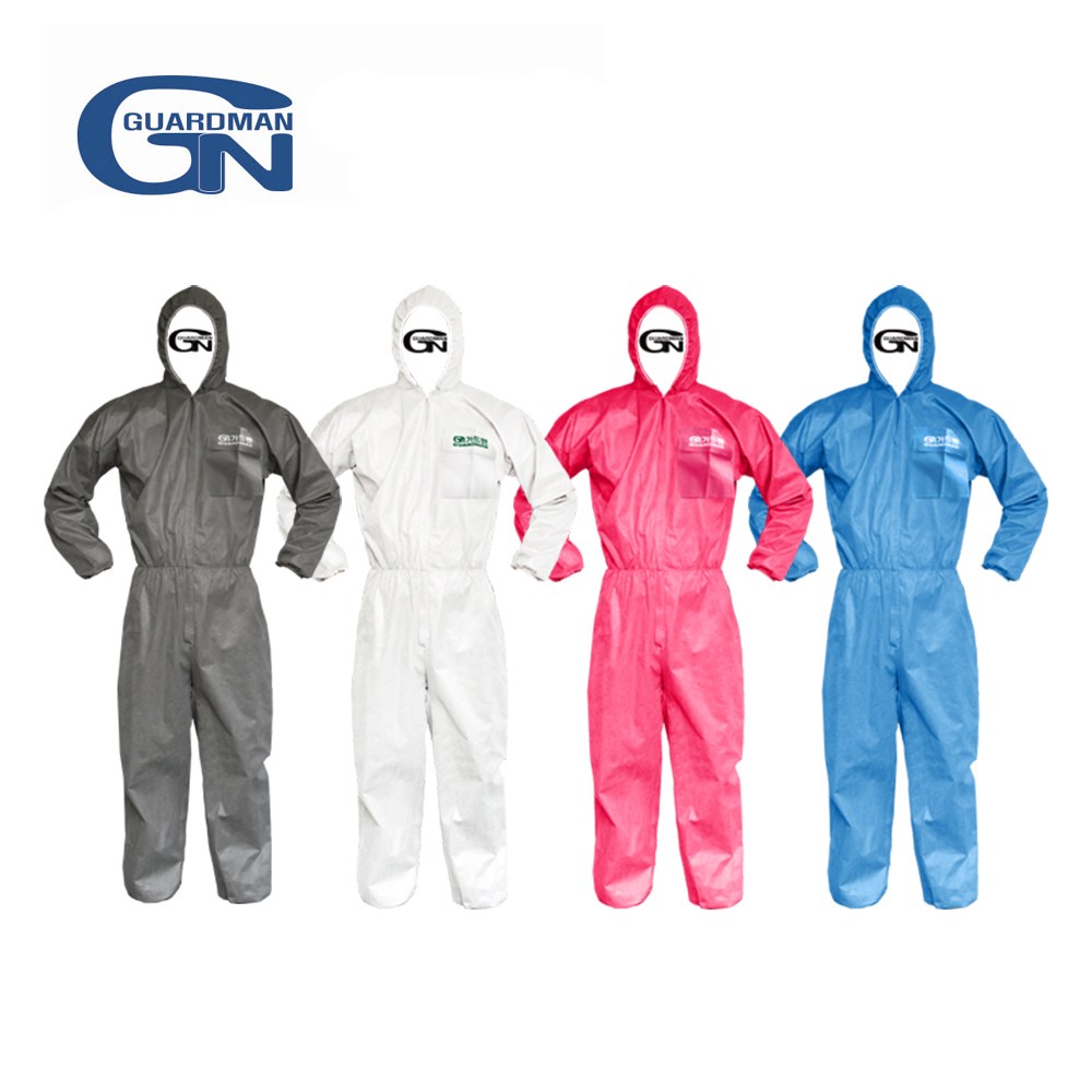 가드맨 PP 일회용 작업복 원피스 1개 청소 먼지 분진 2,100원