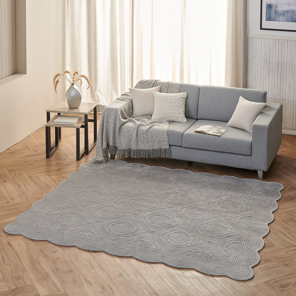 포그닝 누비아 럭스 목화솜 자수 퀼팅 극세사 카페트 패드 점보 특대형 2개 세트 141,100원