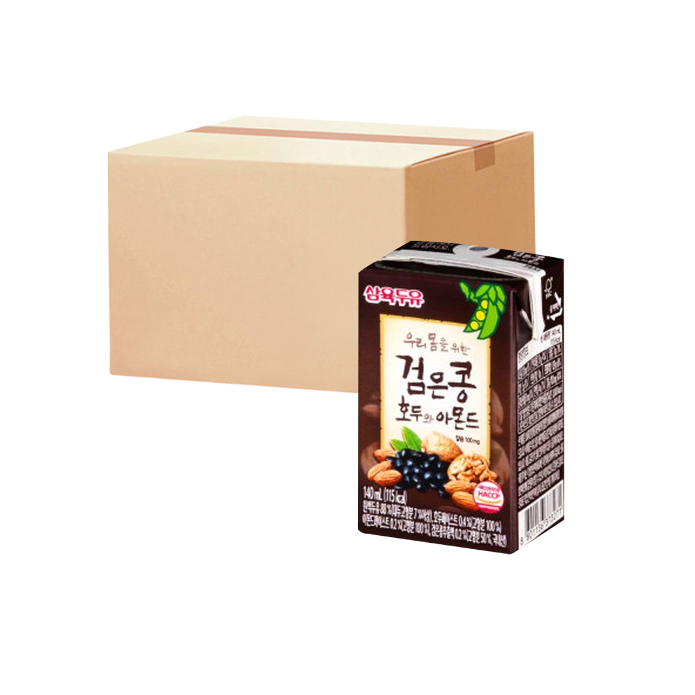 삼육식품 검은콩 호두와 아몬드 140ml X 48팩 35,110원